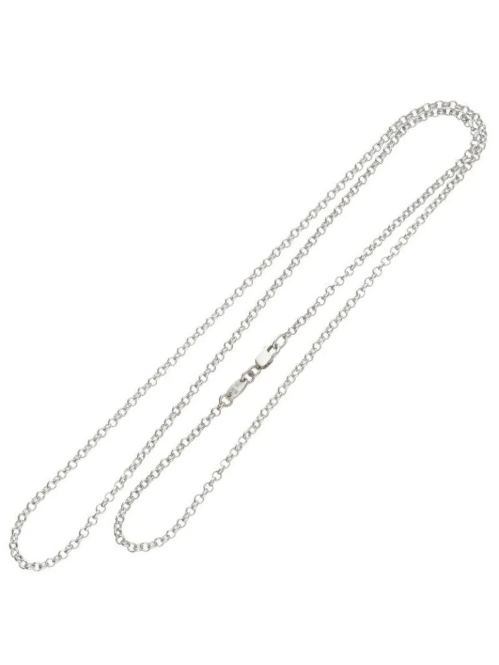 Chrome Hearts Neckchain Roll Chain Silver Necklace